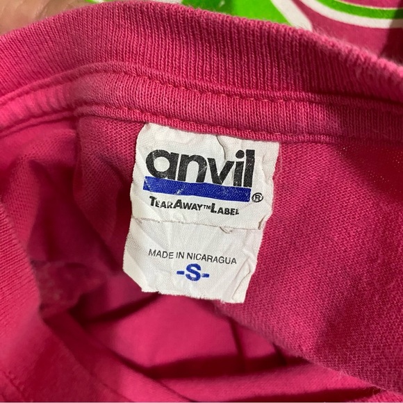 B.Jaxx Hot Pink Peace Love & Cheer Short Sleeve Tee - Picture 5 of 6